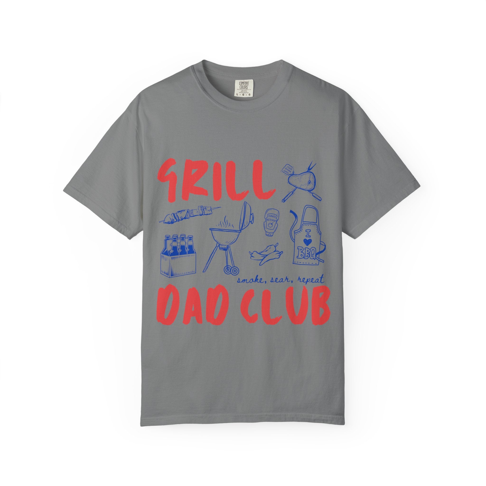 Grill Dad Club T‑Shirt — Funny Father’s Day BBQ Tee for Grill Lovers