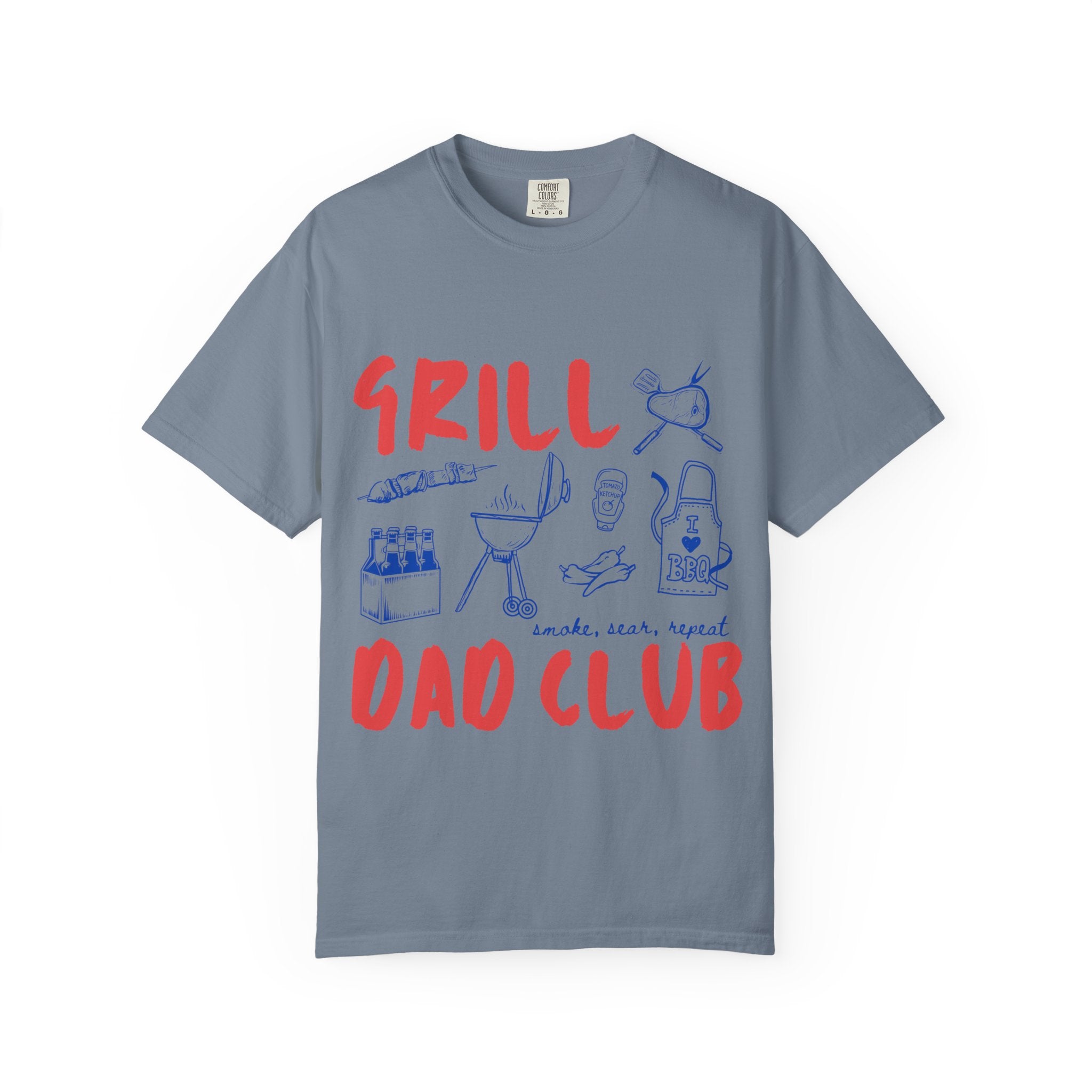 Grill Dad Club T‑Shirt — Funny Father’s Day BBQ Tee for Grill Lovers
