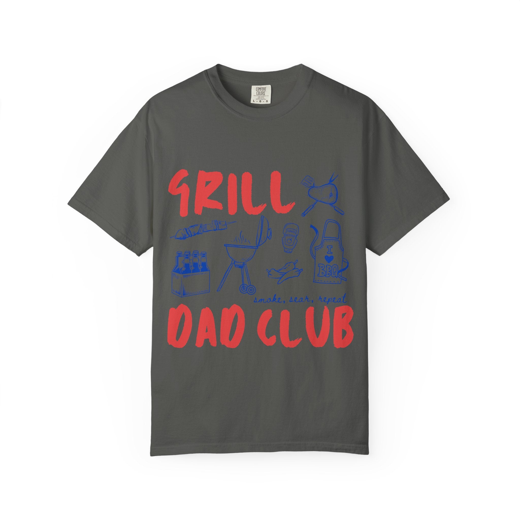 Grill Dad Club T‑Shirt — Funny Father’s Day BBQ Tee for Grill Lovers