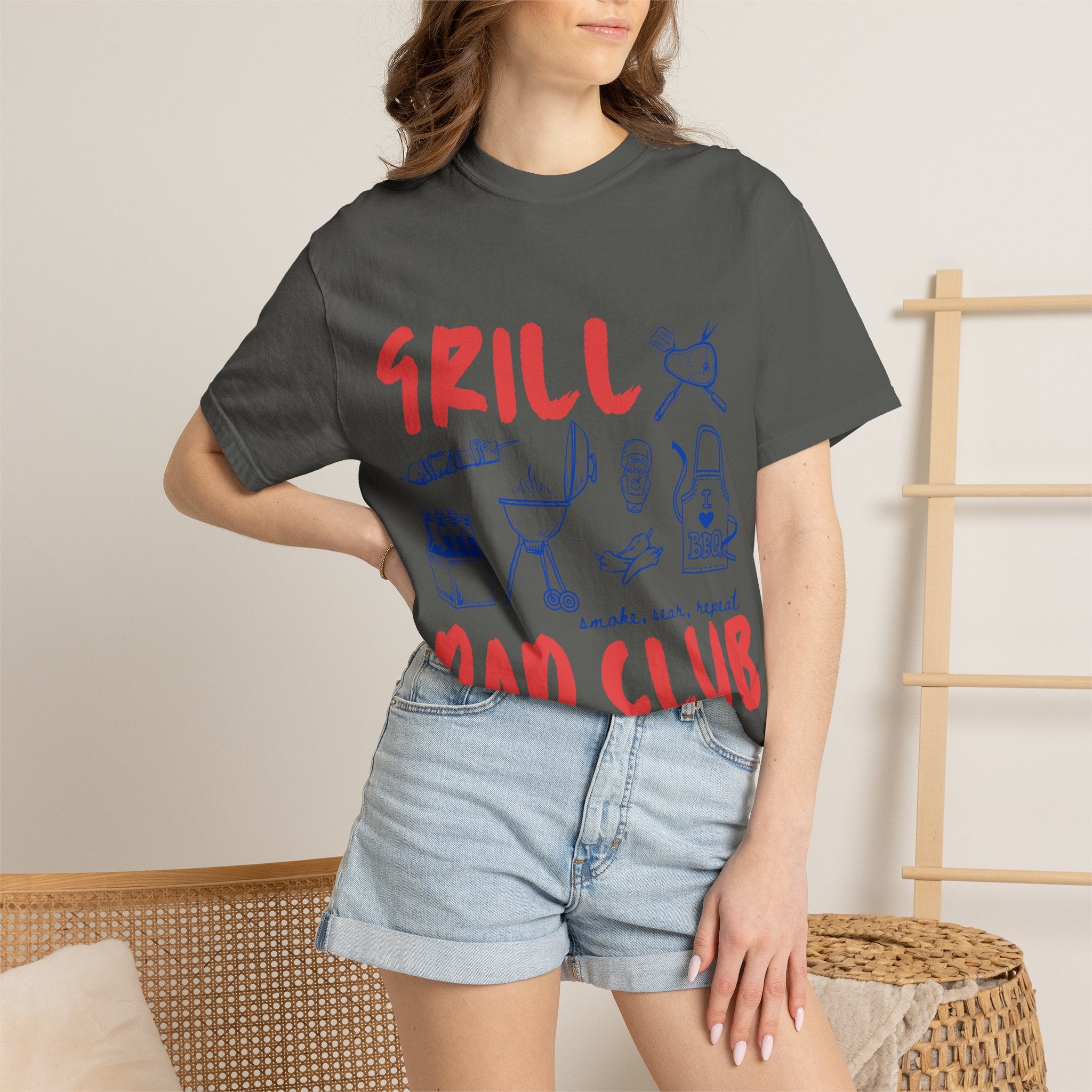 Grill Dad Club T‑Shirt — Funny Father’s Day BBQ Tee for Grill Lovers